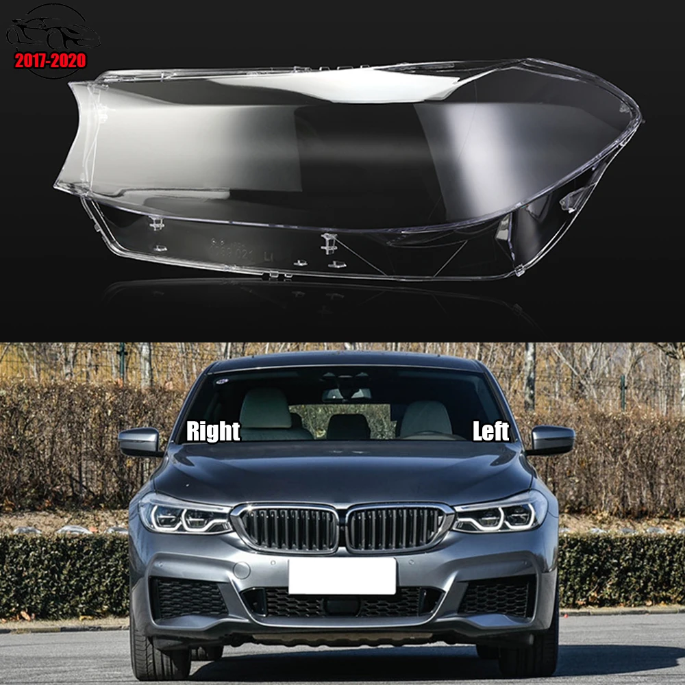 

For BMW 6 Series GT G32 2017-2020 Headlamps Transparent Cover Headlight Shell Lampshade Lens Lamp Shade Plexiglass