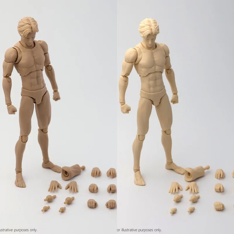 

Коллекционная фигурка Mirrfig 1/12: стройный мужской персонаж в стиле комиксов, желтый и белый оттенки кожи, подвижная, новая, в запечатанной упаковке.