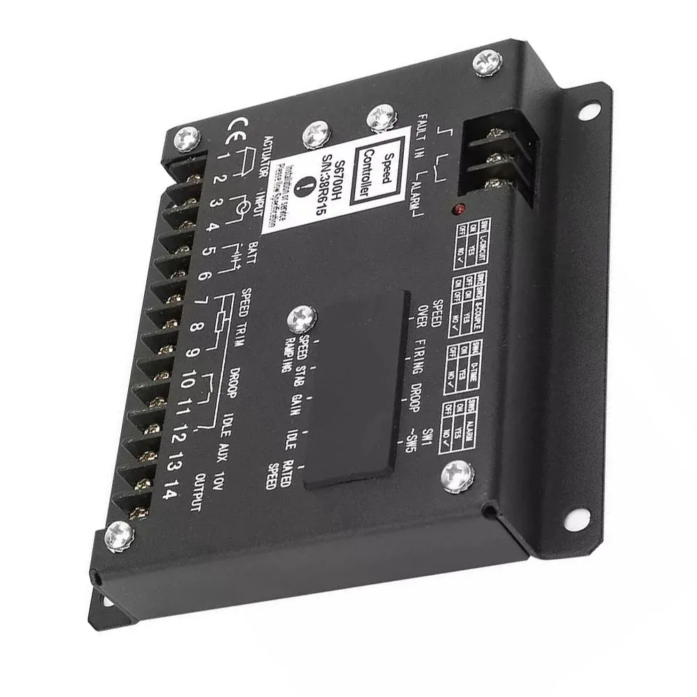 Generator Speed Controller S6700H for Cummins Engine with Speed Fluctuation Control and High Speed Start Capabilities