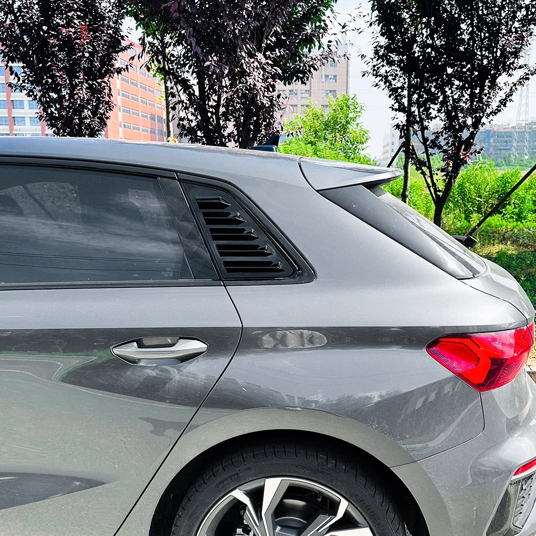 

Window Blinds Spoiler Car Stickers Decoration Modification Accessories For Audi A3 S3 8Y Hatchback 2021