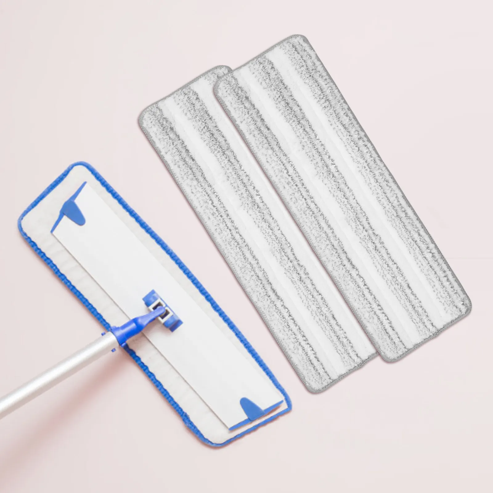 Home Office Marketing - 2Pcs Mop Pad Replacements Flat Floor