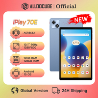ALLDOCUBE iPlay 70 Tablet ASR8662 10.1'' 90Hz Display 12GB（4GB+8GB Virtual)RAM 128GB ROM 6000mAh LTE Tablet Android 15