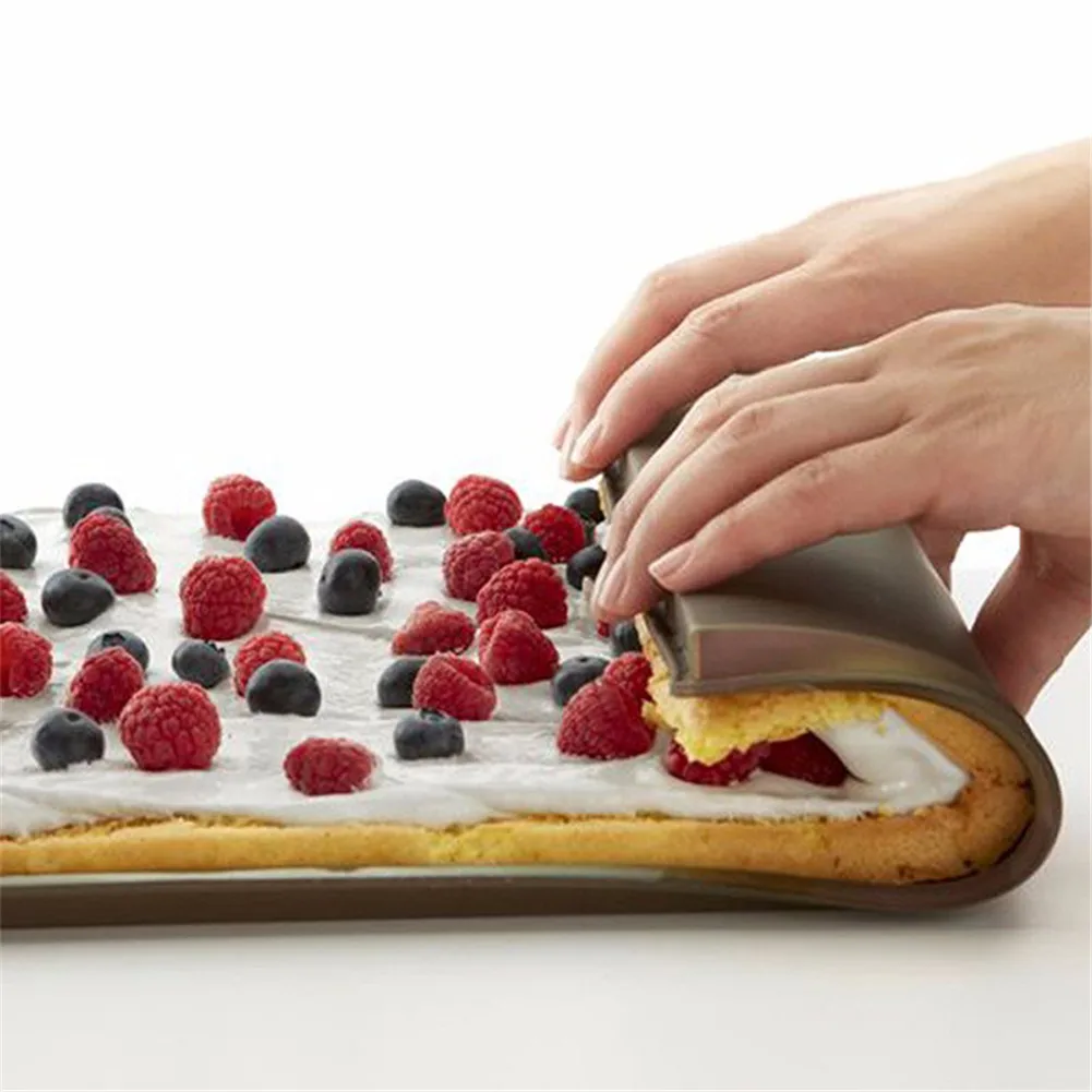 Silicone Baking Mat Multi-function Cake Mat Baking Tools Cookie Baking Sheet Tray Rolling Dough Mat