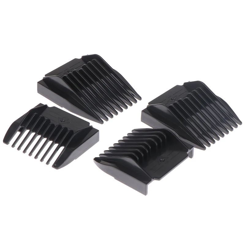 범용 컷 클리퍼 리미트 빗 가이드 부착 크기, 이발사 교체, 3mm,6mm,9mm,12mm, 4 개