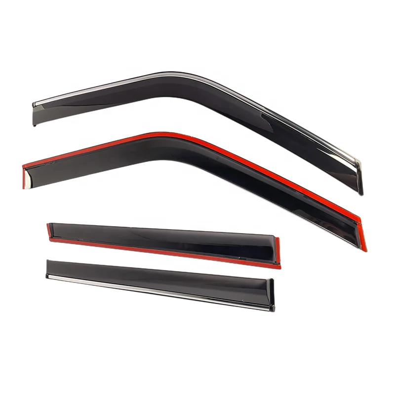 Exterior Accessories Window Deflectors Factory Price Custom Made Window Visor For D22 PICKUP 2009-