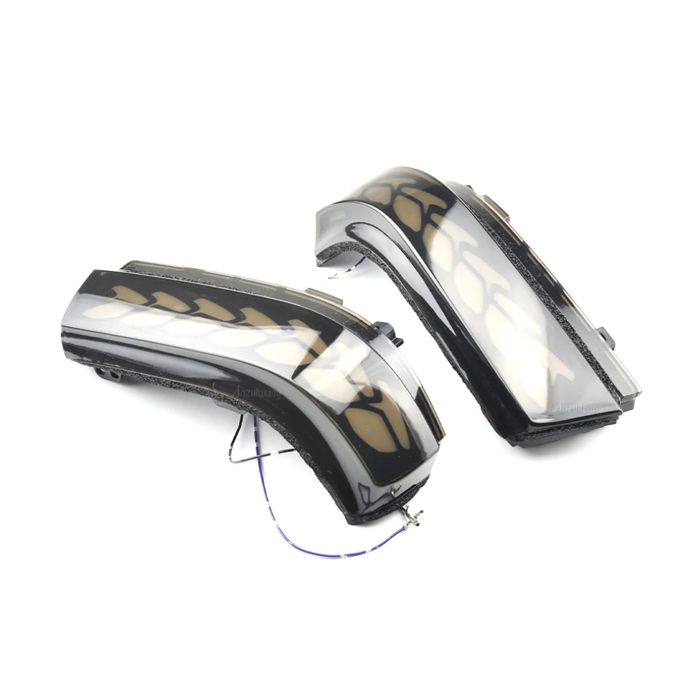 

Автомобильный динамический указатель поворота, светодиодный боковой указатель поворота, подходит для Mitsubishi Pajero V73 V77 V93 V97 2006-2019, 2x индикатор зеркала, мигалка