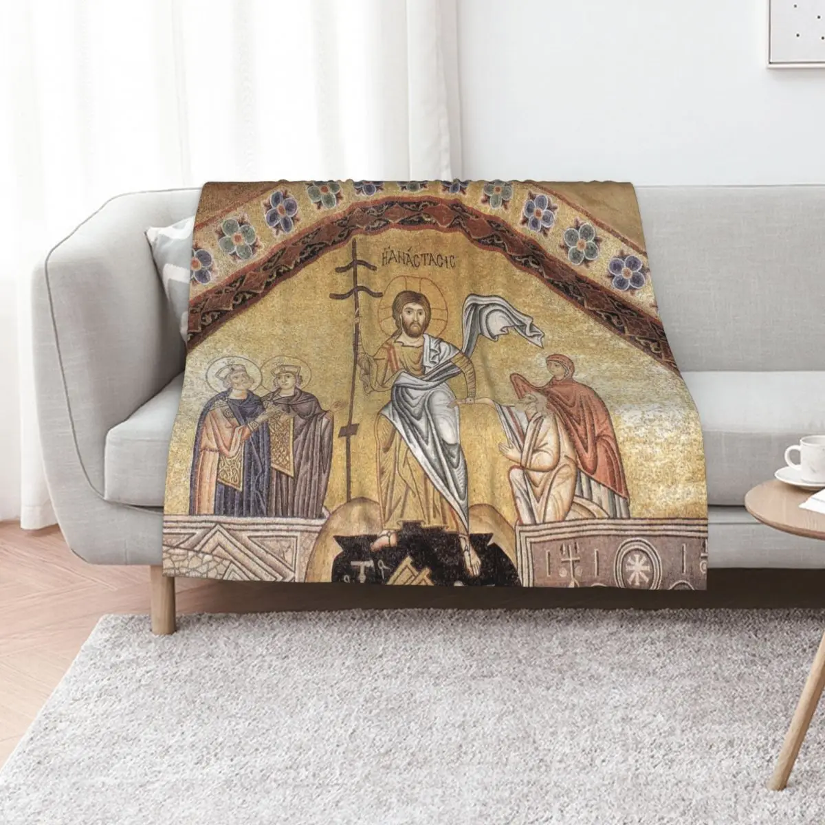Couverture de lit Resurrection, couverture chaude et confortable pour la décoration de la chambre à coucher