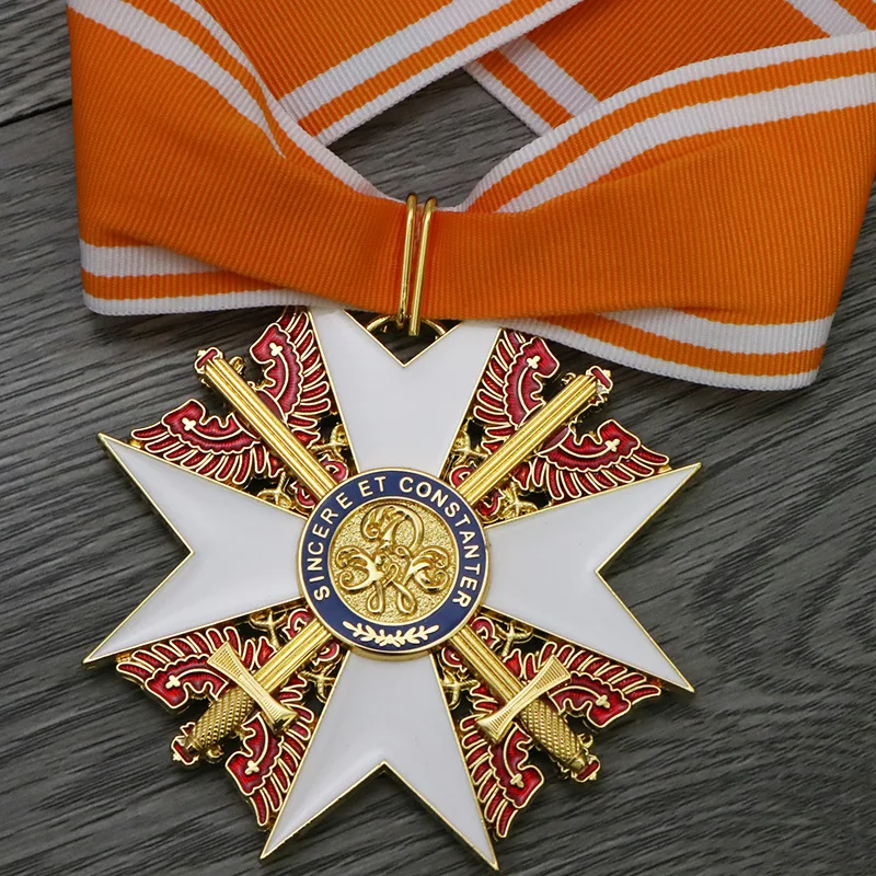 Marshal Gold Star Medal, Grand Marshal Gold Star Medal, Five Star Ribbon Brooch