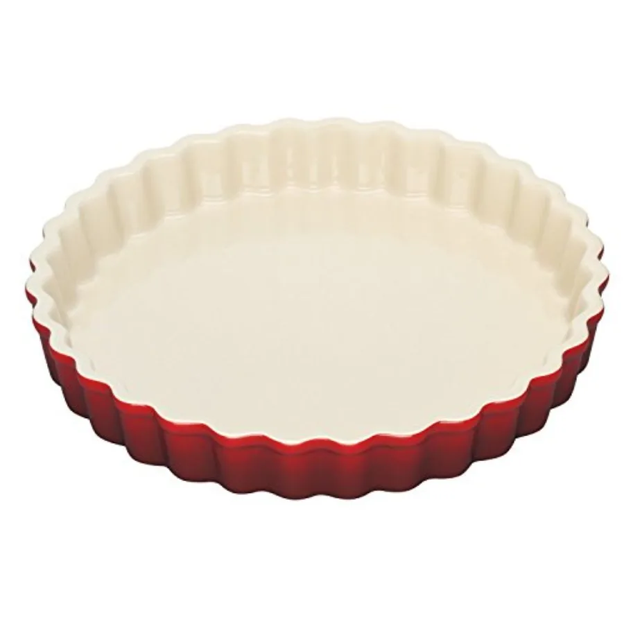 

Stoneware Tart Dish 1.5 qt. 9" Cerise