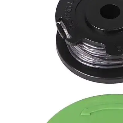 Replacement Spool and Cap for Greenworks 21287 24V Trimmer with 6m Pre-Wound 1.5mm Polyamide Nylon Line and ABS Housing