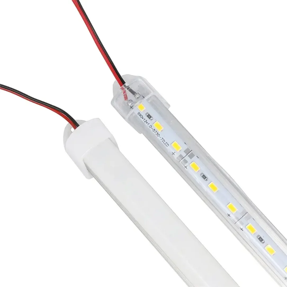 1pc 12v 24v Led Hard Strip Led Rigid Bar Led Tube 18cm 22cm 27cm 31cm 35cm 5w 6w 7w 8w 3000k 4000k 6000k Red Green Blue Cabinet