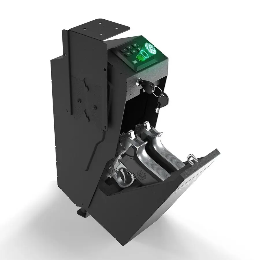 

Пистолет-сейф для пистолета, биометрический сейф для пистолета для пистолета, сейфы для скрытой стены или стола, сейфы с отпечатками пальцев для тумбочки, прикроватные тумбочки, настоящее время