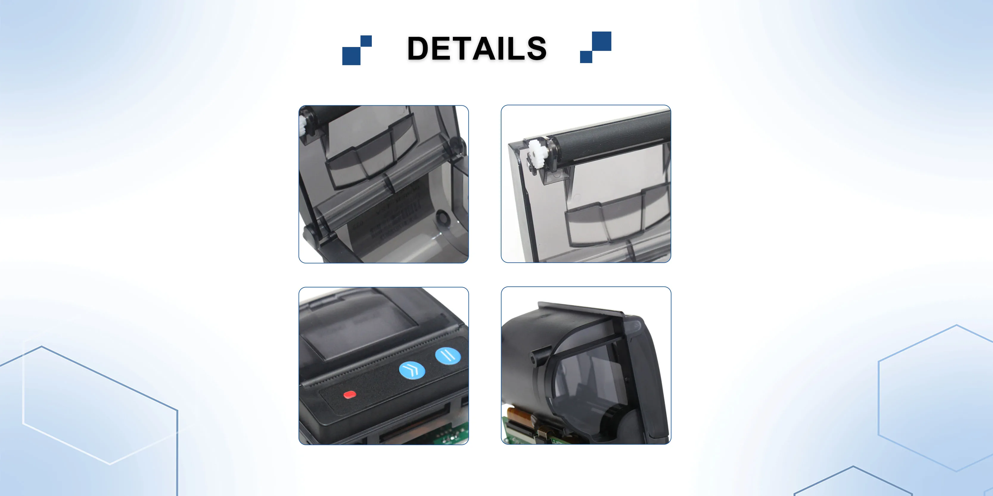 Cheap 58mm  CSN-A1K thermal mini panel receipt printer with best price for measureing equipment