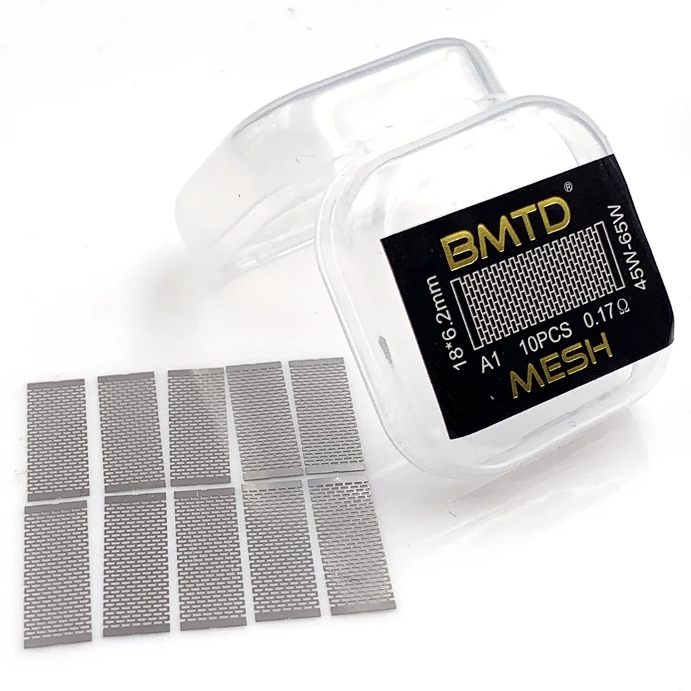 10pcs/box BMTD Blue Version PreBuilt Coils KA1 NI80 Mesh Style Coil Wire For Zeus X Mesh Coil Tank