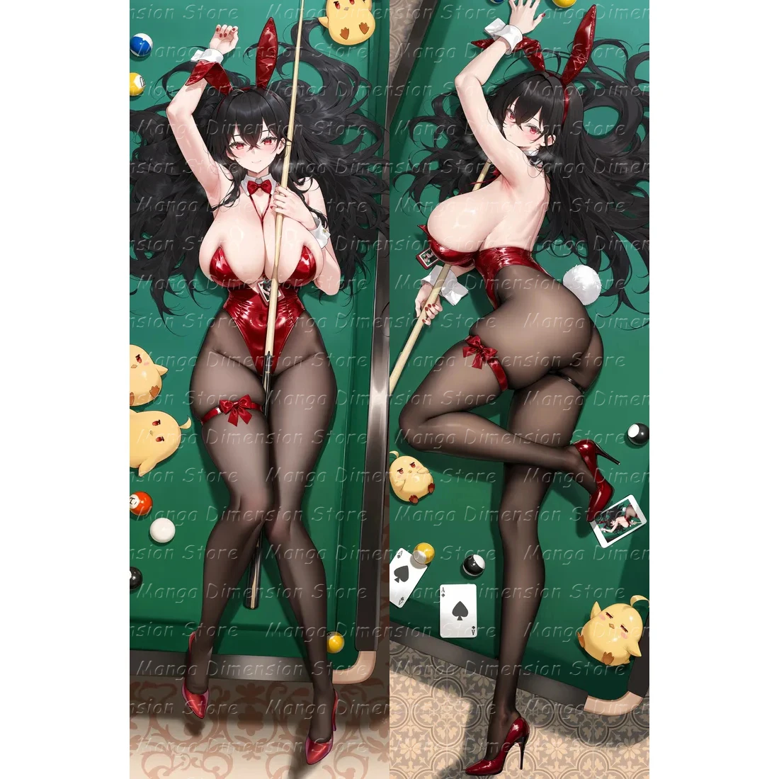 انمي ياباني Acg IJN Taihō Azur Lane مثير الأرنب Dakimakura هينغ وسادة للجسم غطاء المخدة وسادة الفراش