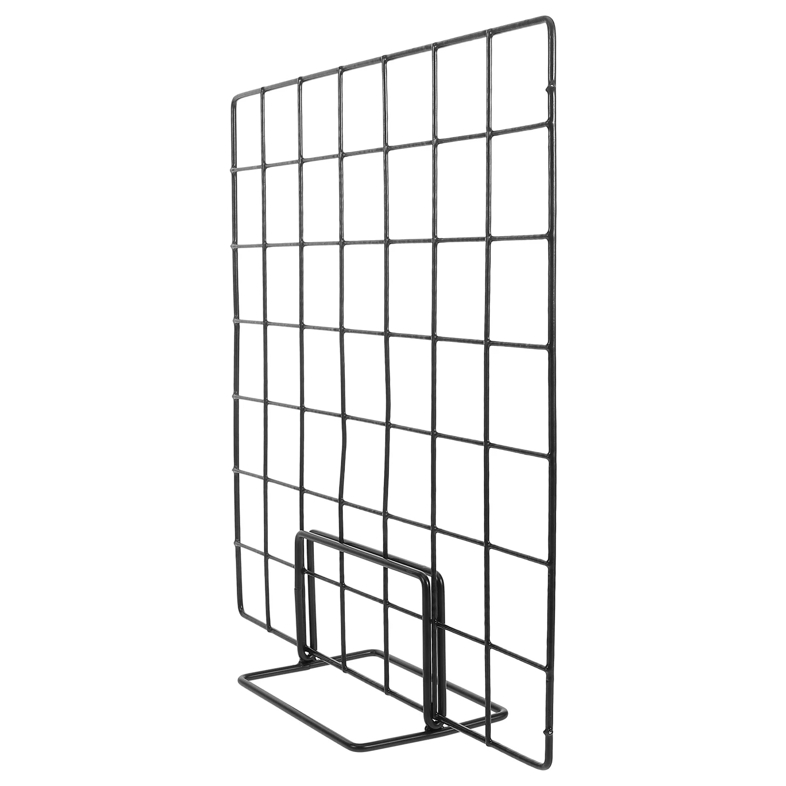 

Grid Display Stand Rack for Metal Displaying Holders Stands Counter Iron Storage