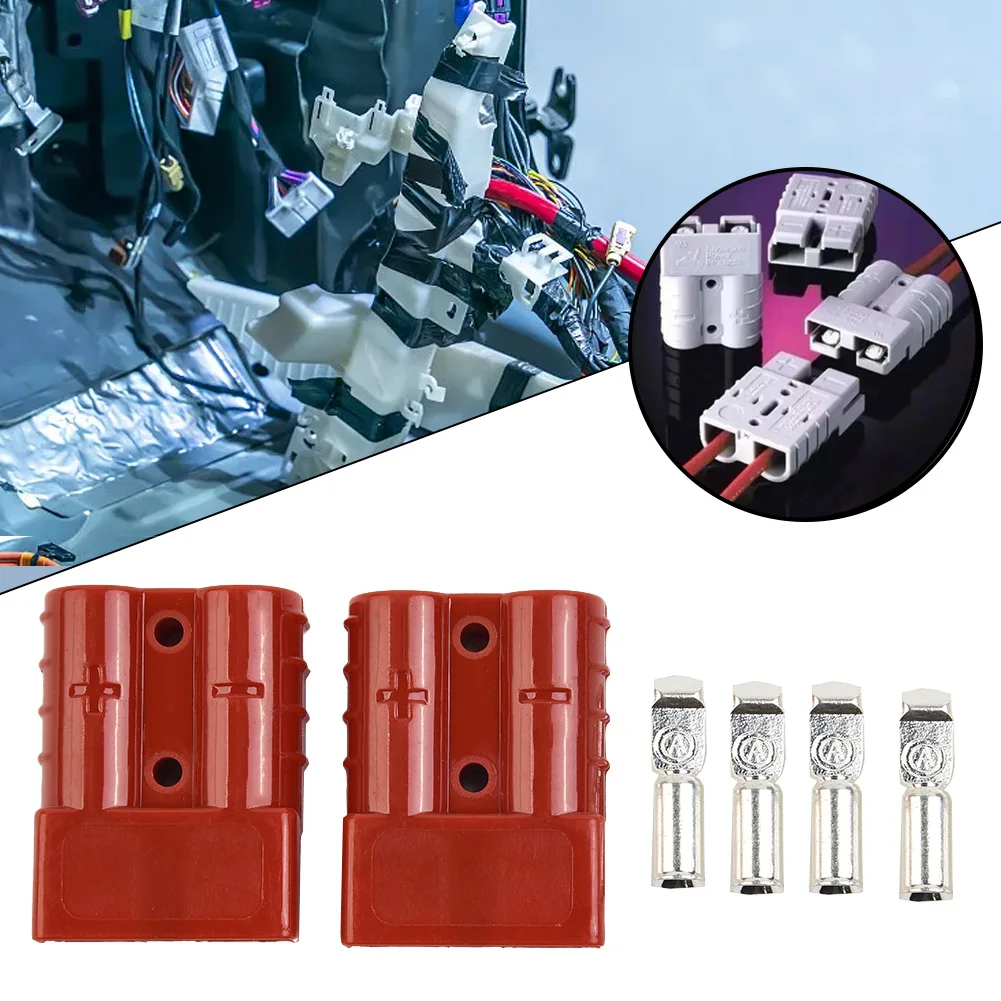Lightweight and 2Pcs FOR Cable Terminal Battery Connectors Operating Temperature 20°C to 105°C Lightweight and