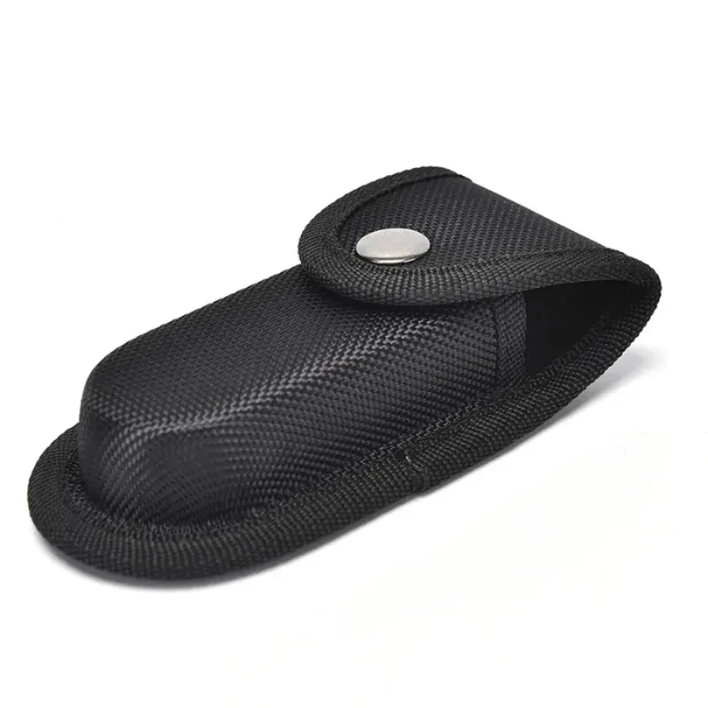 Black Sheath Fold Tool Plier Bag Pouch Case Sheath Nylon Belt Loop Pocket Carry Storage Flashlight Holder Waist Pack