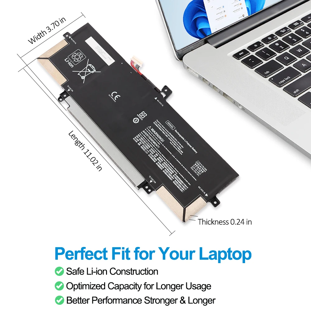 KingSener HK04XL Laptop Battery For HP EliteBook x360 1030 G7 1030 G8 1040 G7 1040 G8 Series L84352-005 L82391-005  HSTNN-IB9H