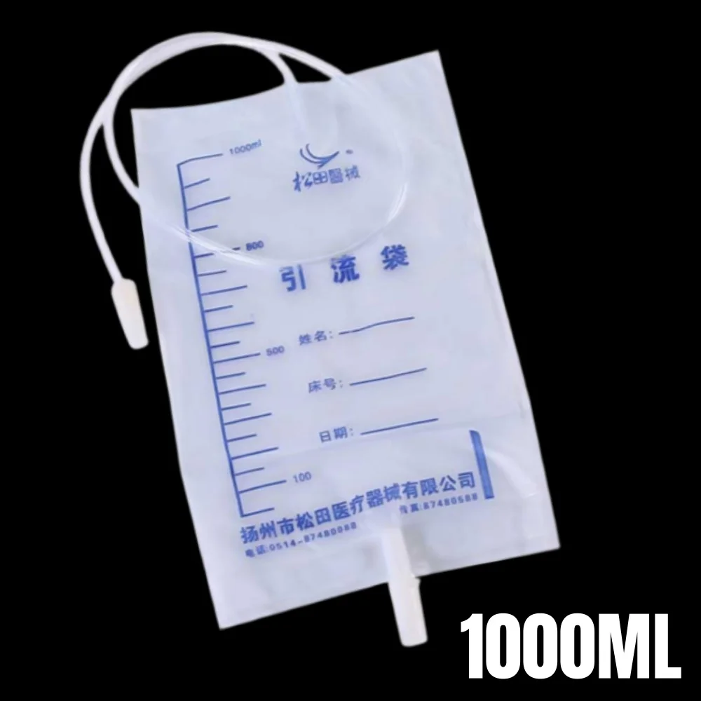 

1 шт., 1000 мл, мешок для сбора мочи, мочеприемник, мочевой катетер, дренажный мешок для здоровья, мужской мешок для мочи для пациента при недержании