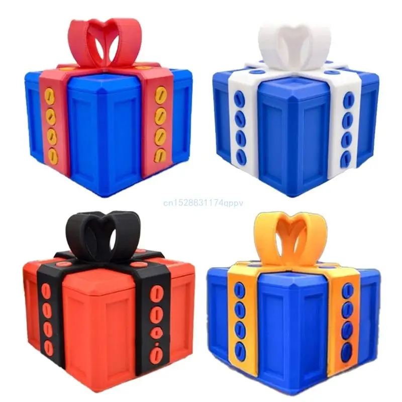 Novelty Prank Box 3D Printed Screws for Money Cards Funny Desk Accessory Dropship