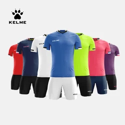 KELME maglie da calcio da uomo personalizzate uniforme da uomo tuta da calcio uniformi maglie pantaloncini tuta da allenamento da calcio maschile KMC160028