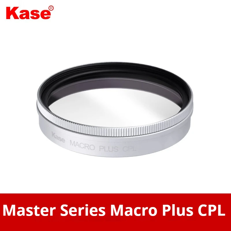 Kase CPL Filter for Smartphone Macro Pro Lenses: Blurred Background for Jewelry Photography (Includes Phone Clip)
