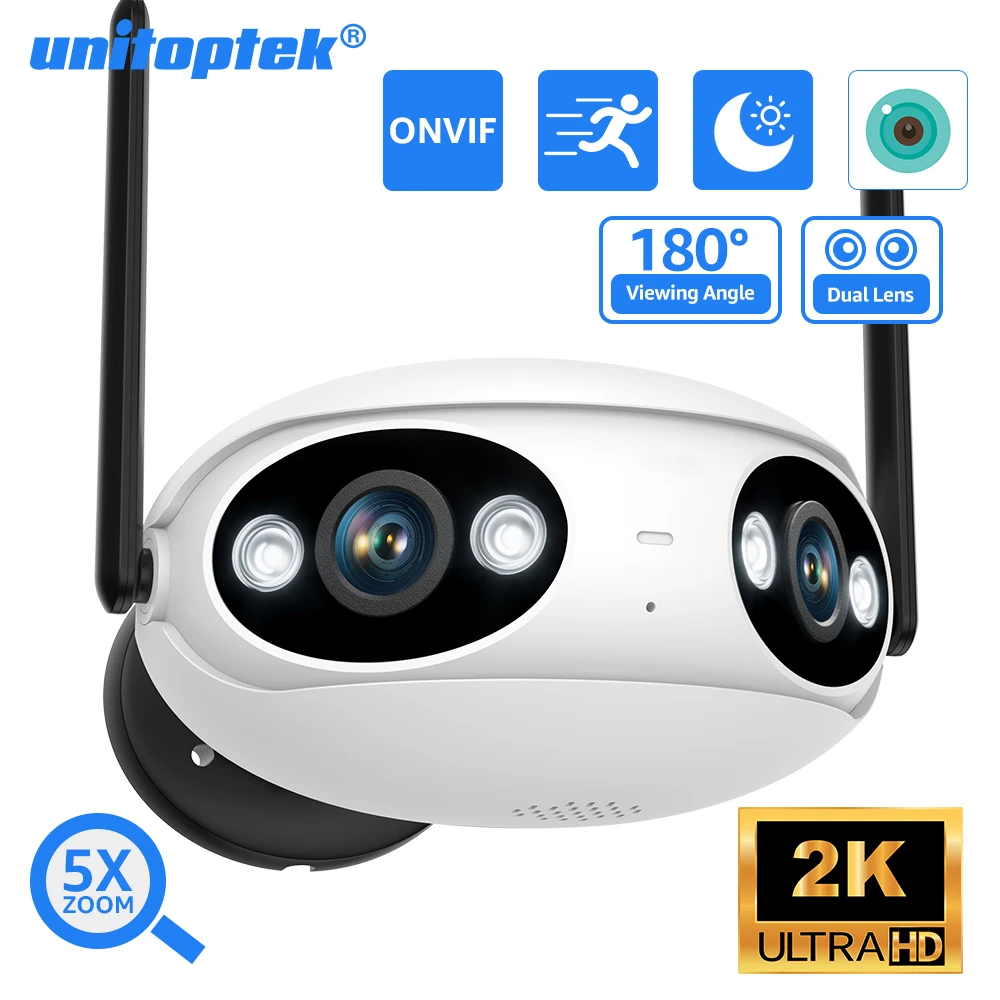 unitoptek-dual-lens-poe-wifi-security-ip-camera-180°-ultra-wide-view-angle-ai-auto-tracking-onvif-cctv-street-surveillance-cam