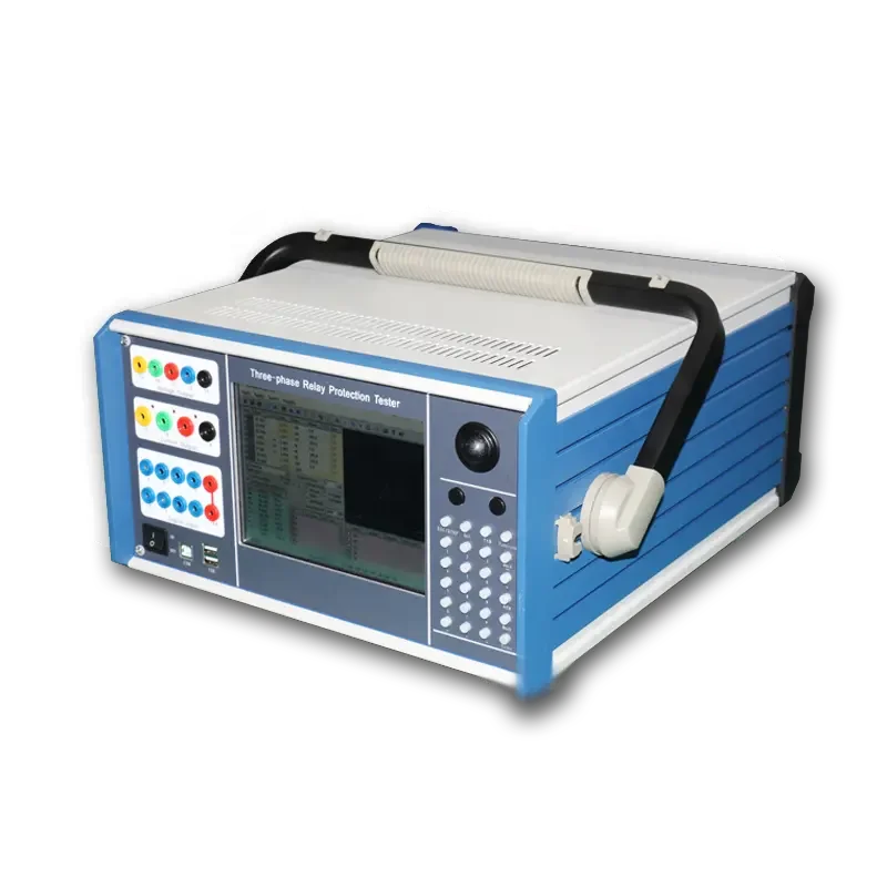 Three Phase Microcomputer Secondary Current Injection Relay Test Set 3 Phase Automatic Relay Protection Tester XHJB634