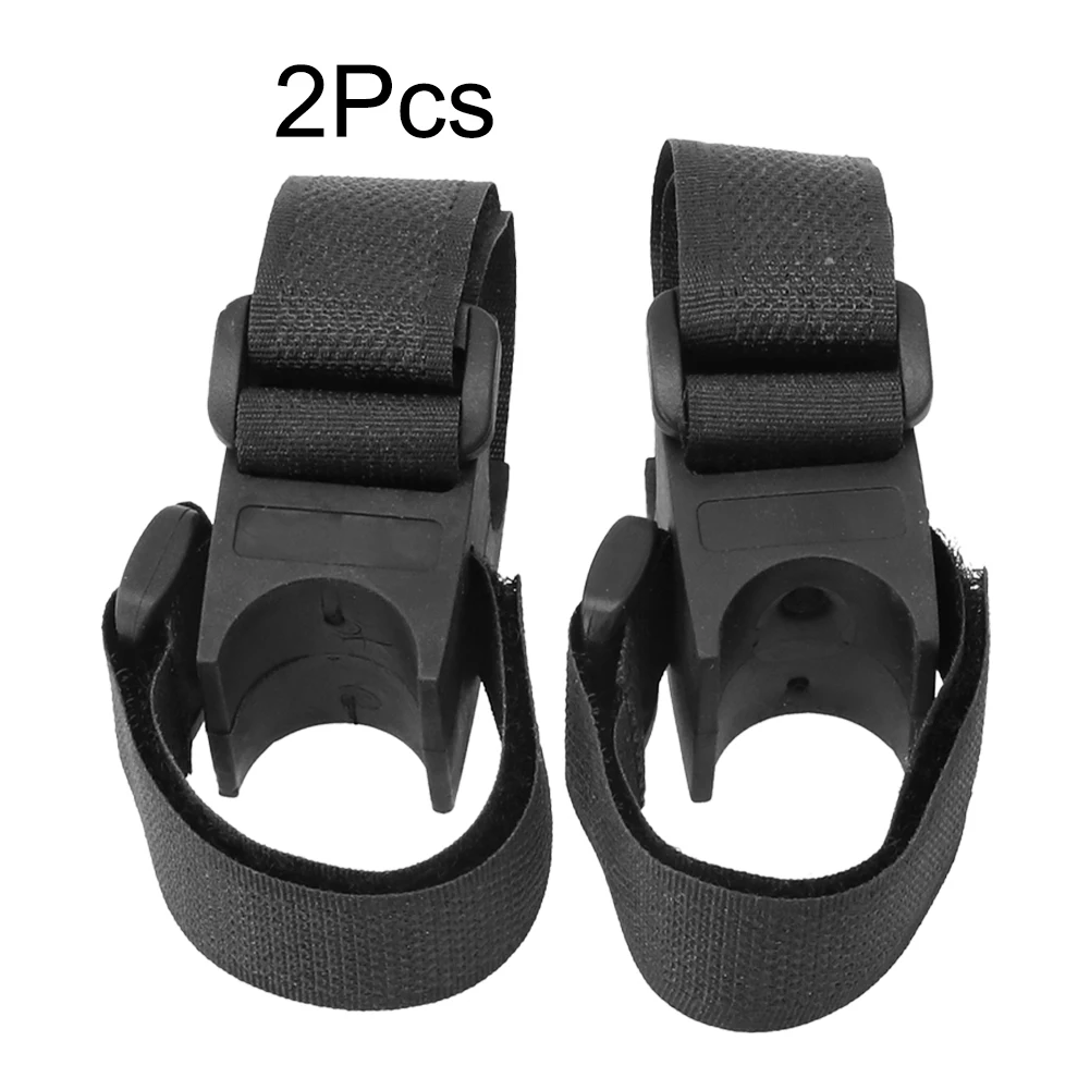 Bike Light Mount Rubber Swivel Useful 2PCS Black MTB Professional Road Bike Rotatable Clamp Functional Headlight