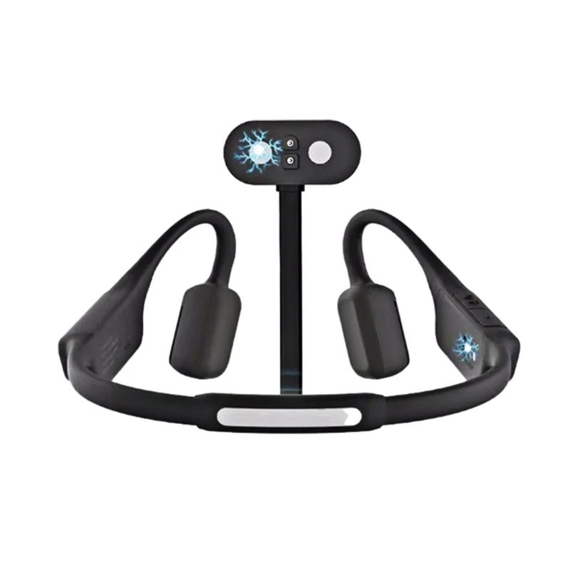 Adaptador energia portátil carregador base suporte compatível para mojawa mojo2 fone ouvido magnético usb rápido h7jf