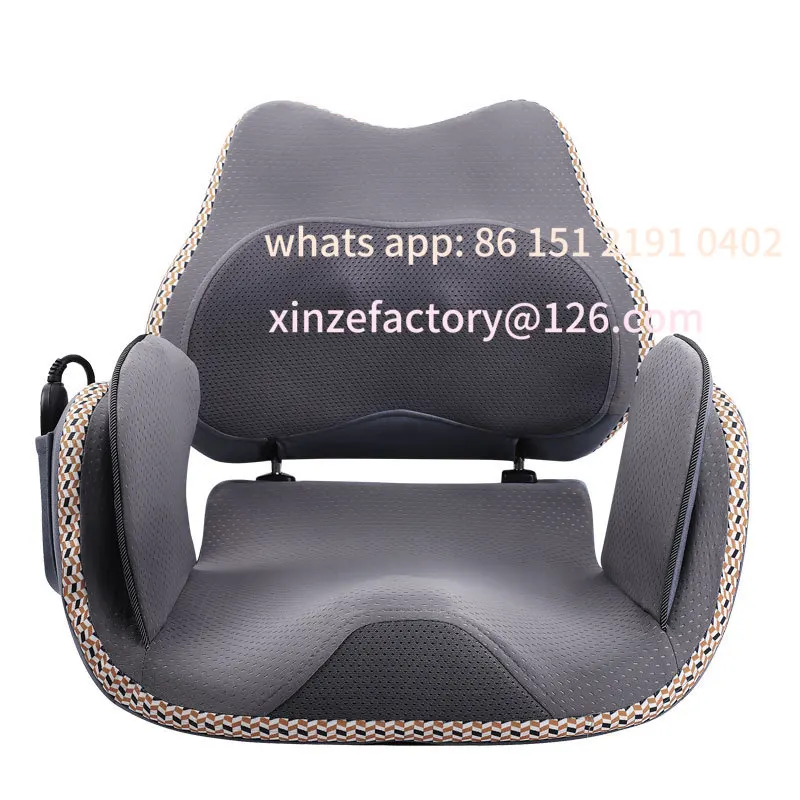 Customizable Winter Folding Waist Hip Integrated Massage Cushion Kneaded Waist Rest Vibration Heating Cushion Massage Cushion