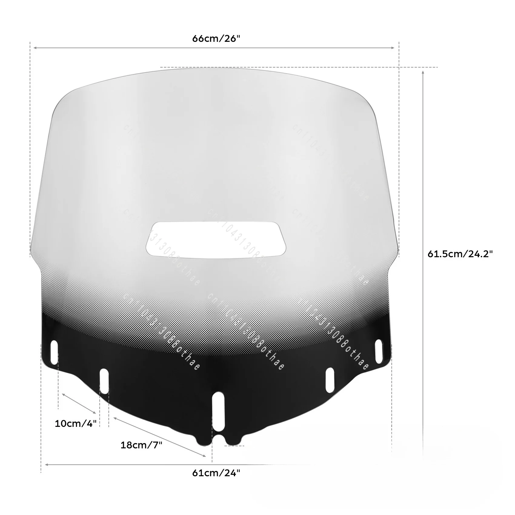 From 2001 To 2017, Windshield Front Windshield with Vent Window, Suitable for Honda Jinyi GL1800