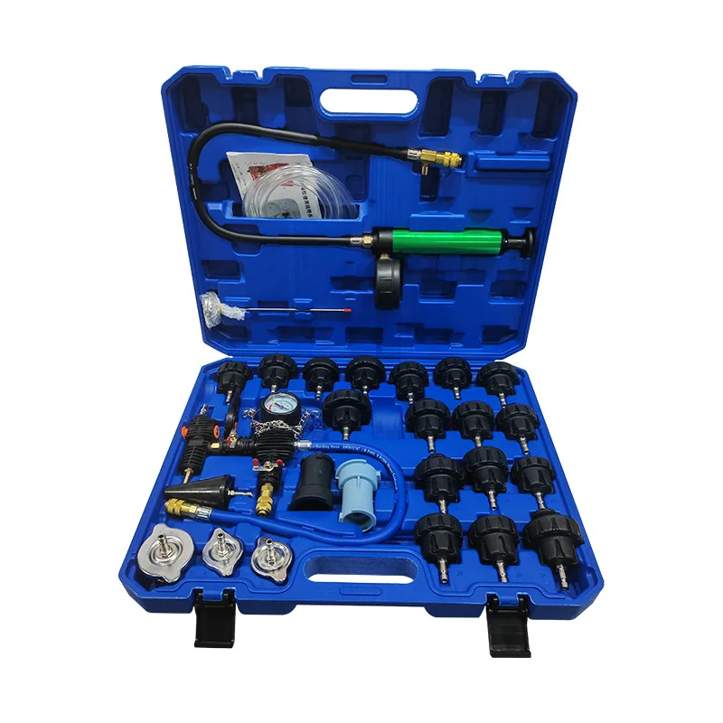 Coolant System Pressure Tester Kit | Radiator Pressure Tester Kit Vacuum Tester Automotive for Radiator Leak Test & Coolant