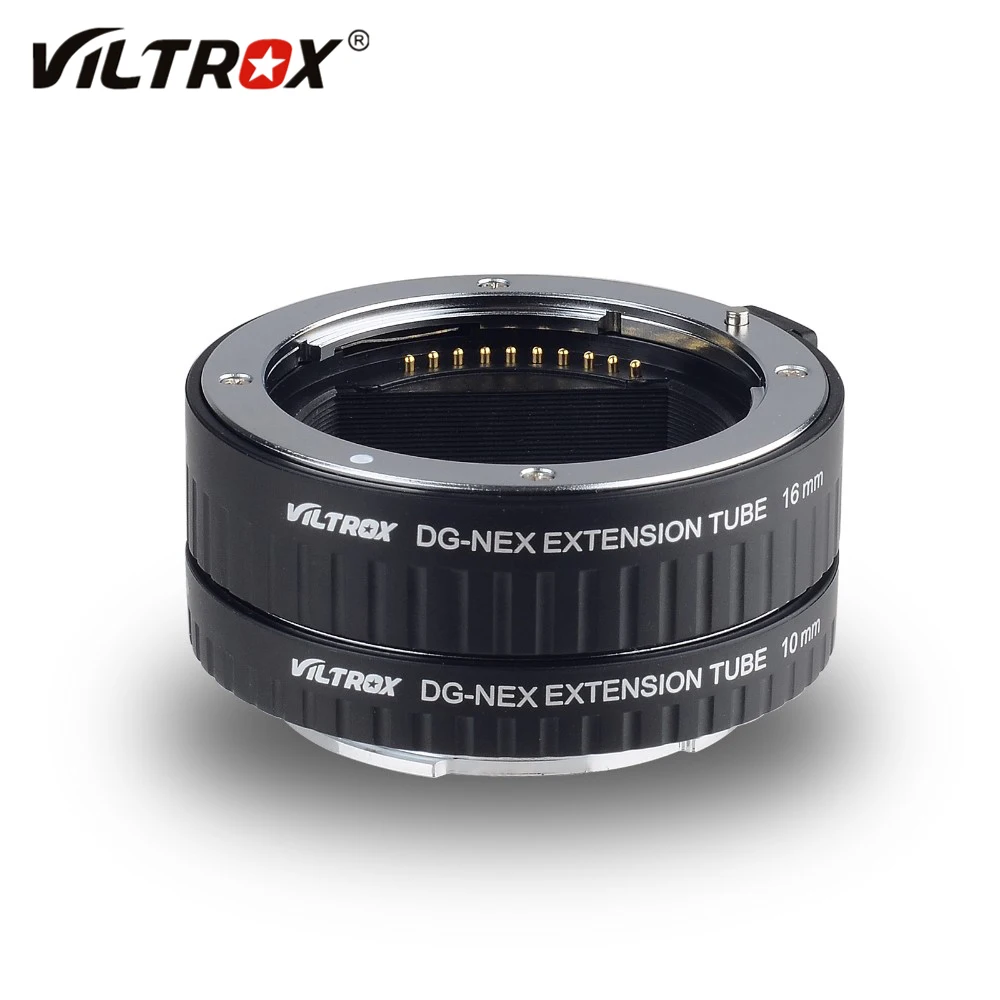 Viltrox DG-NEX Auto Focus Macro Extension Tube Lens Adapter for Sony E Mount Camera A9 A7II A7RII A7SII A6500 A6300