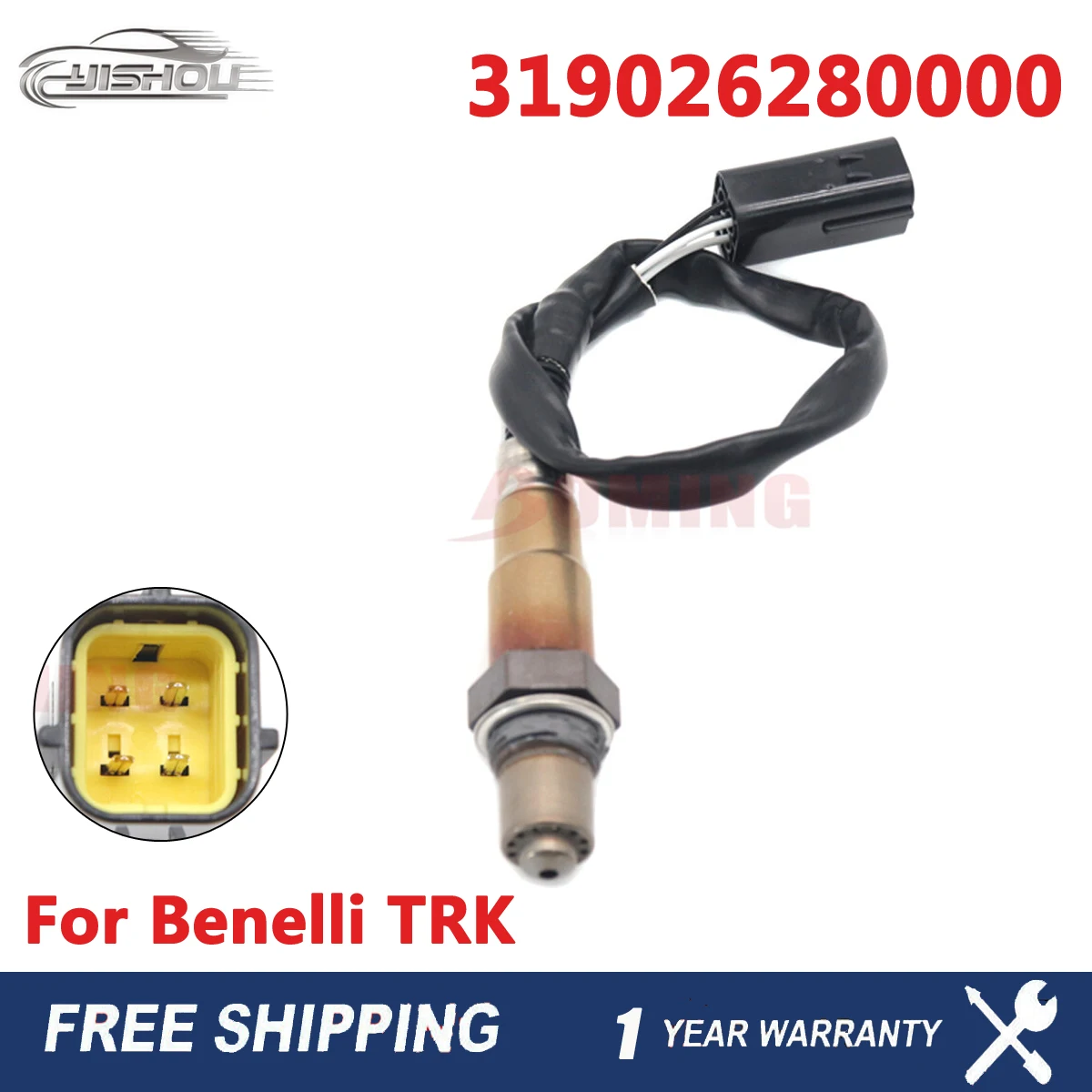 

Для Benelli TRK 502 TRK 502 X 502C Leoncino 500 319026-280000 НОВЫЙ соотношение воздуха и топлива Лямбда O2 Датчик кислорода 319026280000