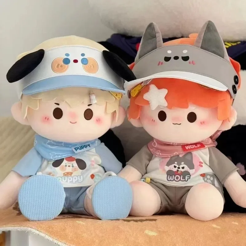 Ropa para muñecas  40cm, camiseta bonita  dibujos animados, mono, muñeca  algodón, juguete  peluche, ropa  repuesto,