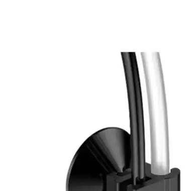 Repositionable Aquarium Suction Clip for Air Line and Submersible Heater Rod Alignment in Maintenance-Friendly Setups