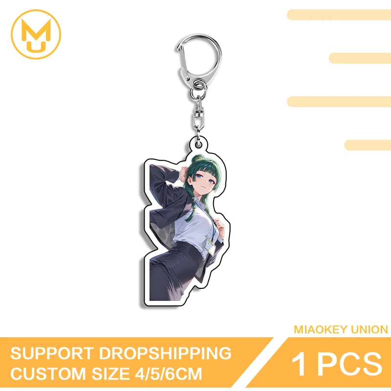 Secretary Mao Mao Key Holder Fancy Lightweight Hot Selling Double Sided Hanging Ornament Toys Hobbies Useless Funny Gift