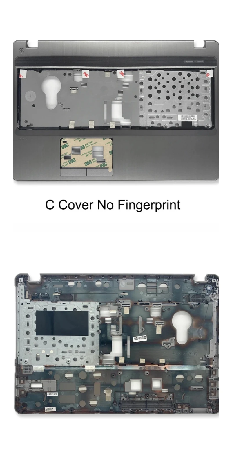 

Capa de LCD/Palmrest para Laptop ProBook 4535S 4530S , Tampa Superior Traseira Prata shell 646269-001