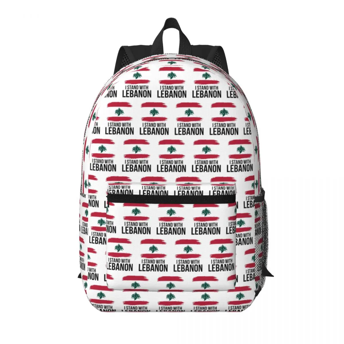 

Lebanon Free Student Backpack School Bag Hiking Travel Daypack for Men Women Bookbag Shoulder Bags