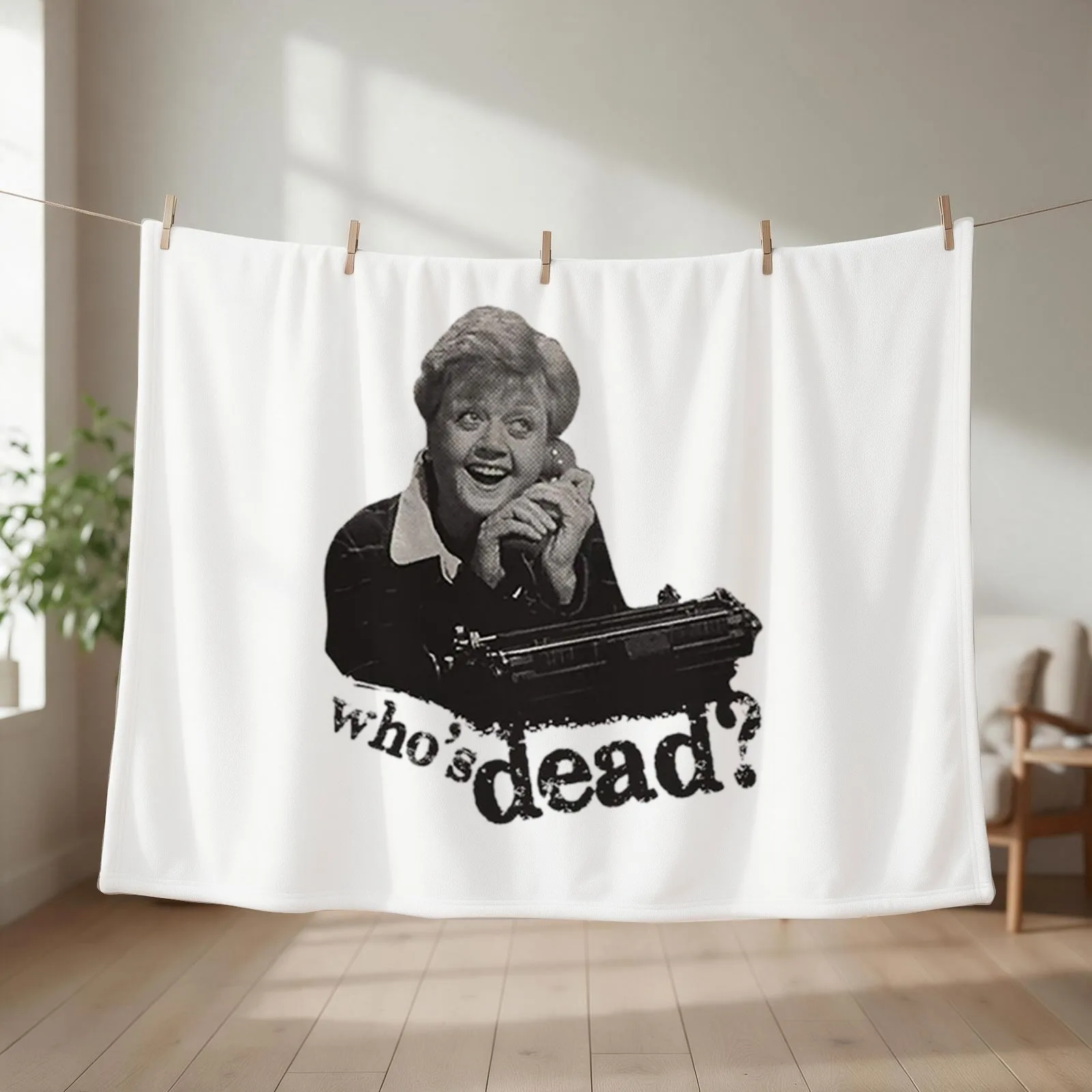 Murder She Wrote - Fletcher Throw Blanket Thin christmas gifts Heavy funny gift Blankets