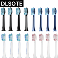 DLSOTE Sonic Electric Adult Toothbrush Replaceable Brush Heads