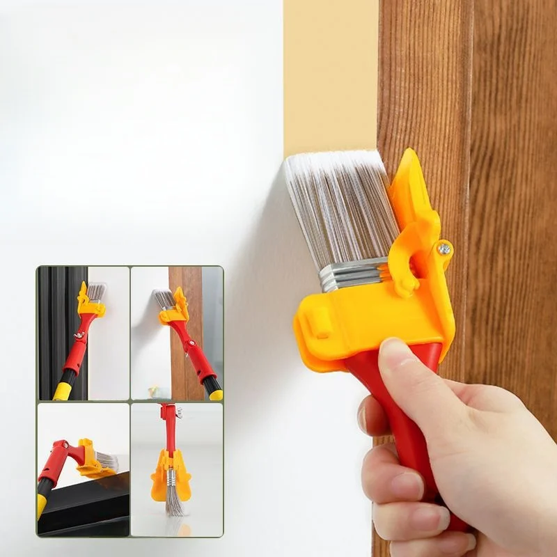 

1pcs Edger Paint Brush Proffesional Clean Cut Tool Multifunctional Paint Edger Rollers Brush Wall Painting Tool For Home Kitchen