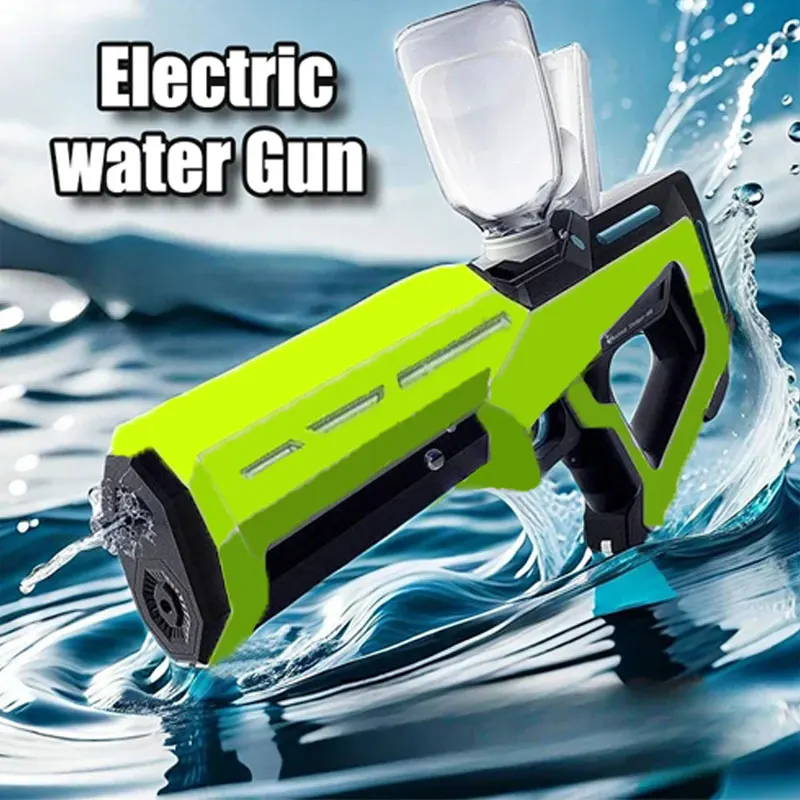 Summer Electric Water Guns For Adults Powerful Squirt Automatic Water Suction Water Blasters Summer Outdoor Beach Toy For Kids