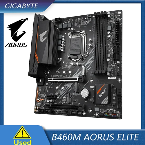 Placa base Gigabyte B460M AORUS ELITE B460 LGA 1200 DDR4 compatible con placa base Core de 10. a generación