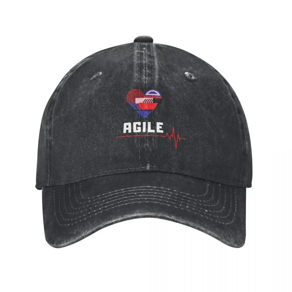 Agile Heart Baseball Cap Military Cap Man cute Men's Caps Women's