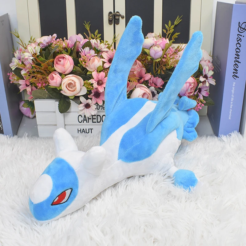 Latias Pokemon Latios Dragon Plush Dolls Toys Anime Blue Red Stuffed Flying Elf Birthday Gifts