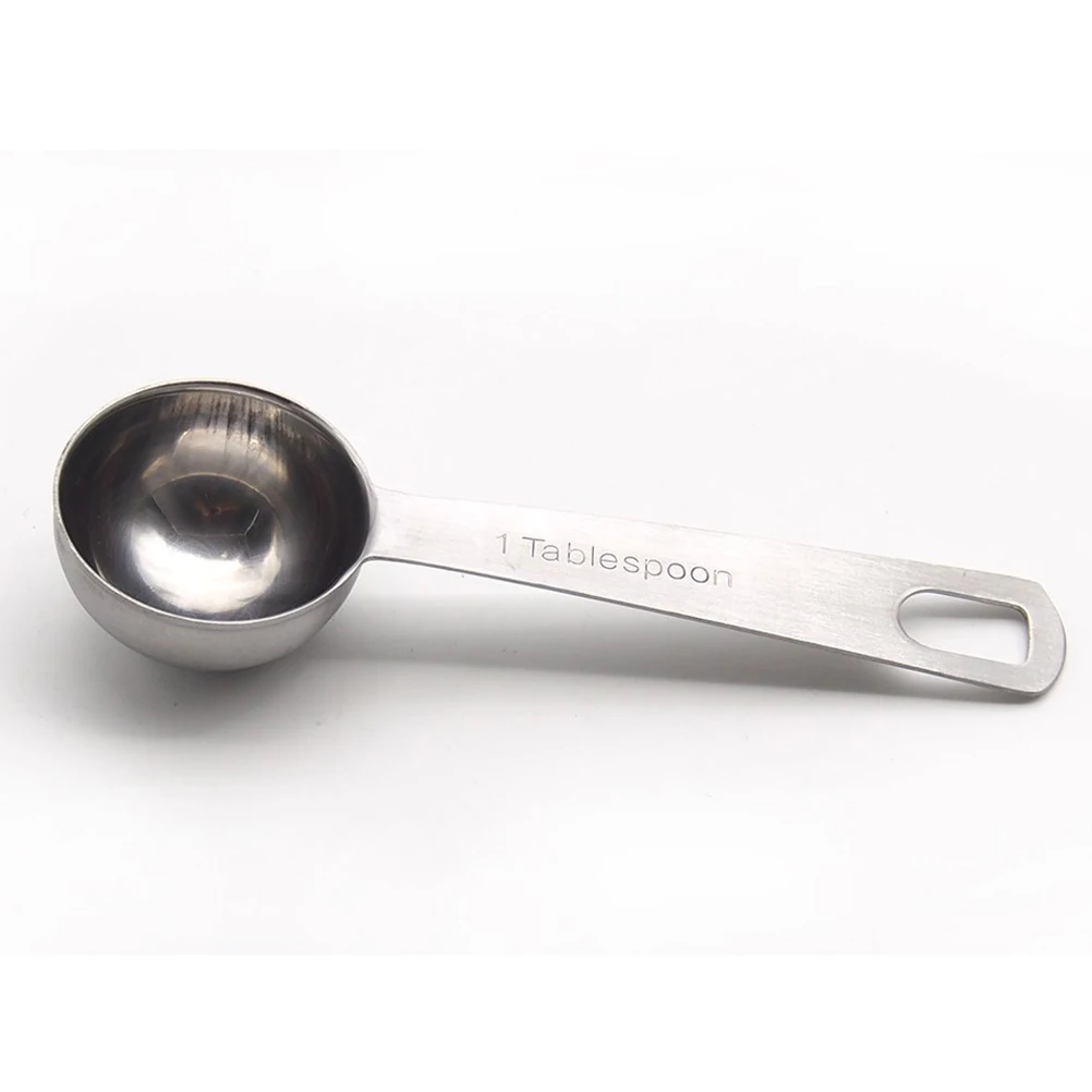 

6pcs Measuring Spoon Set Stainless Steel Kitchen Tools Round Refine Measurement Food Grade Safe Easy Clean Accurate