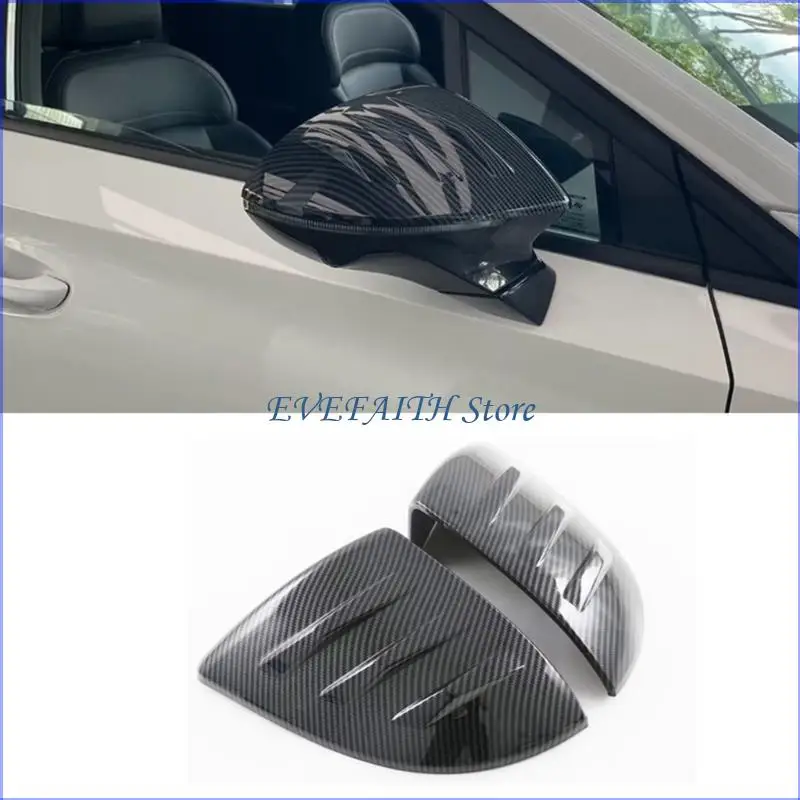 

124B Outer Rearview Mirror Decoration Cover Trims for MG4 EV2022-2024 2pcs